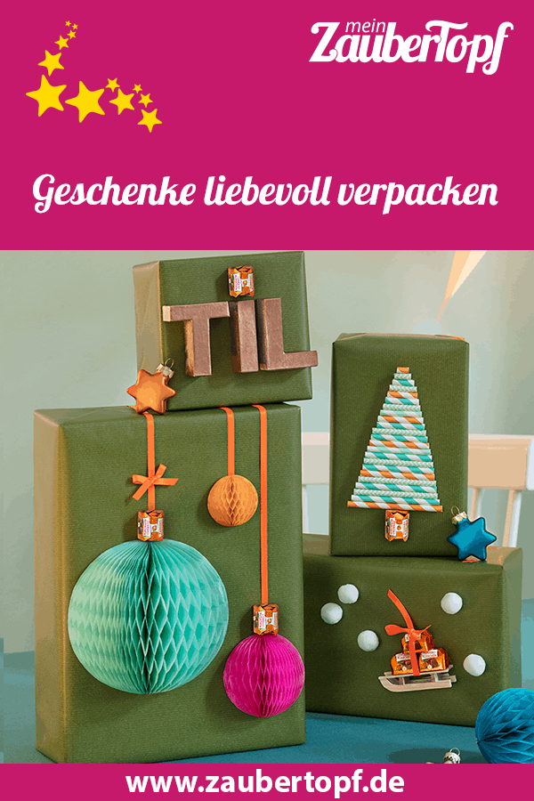 Geschenke liebevoll verpacken – Foto: PR Ferrero