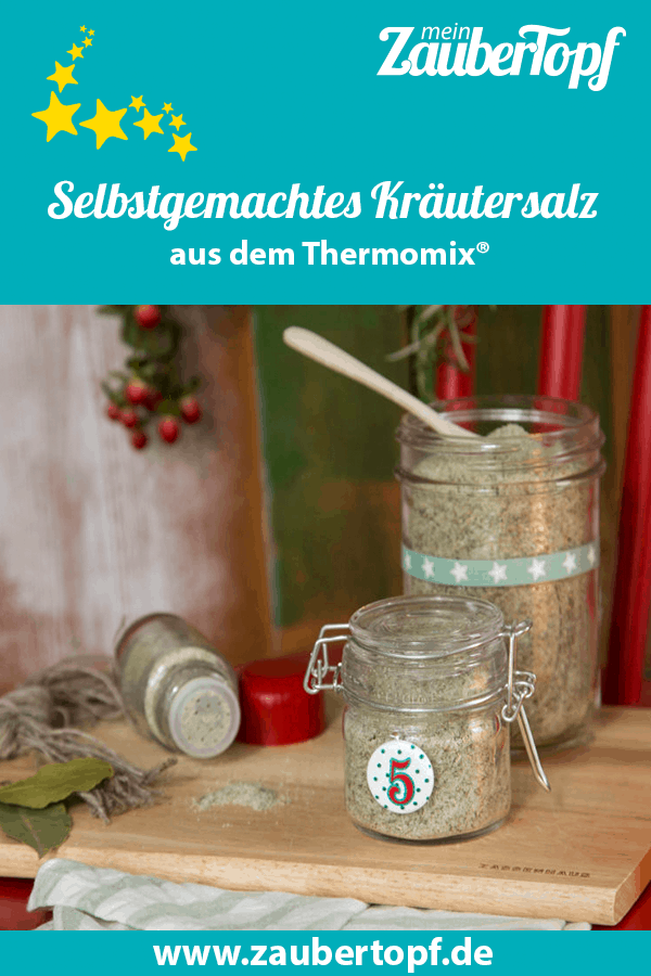 Kräutersalz aus dem Thermomix® – Foto: Kathrin Knoll