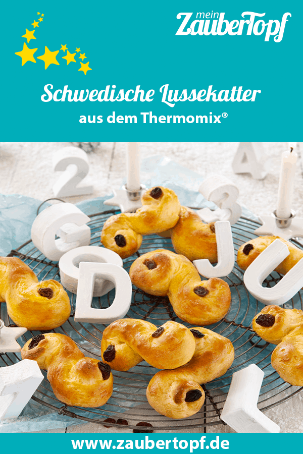 Schwedische Lussekatter aus dem Thermomix® – Foto: Frauke Antholz