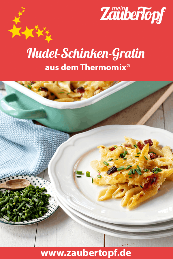 Nudelgratin mit Schinken aus dem Thermomix® - Foto: Alexandra Panella
