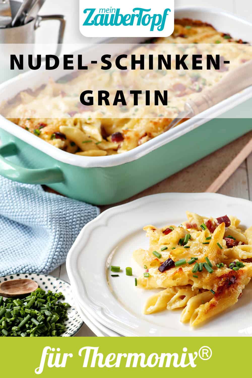 Nudelgratin mit Schinken aus dem Thermomix® – Foto: Alexandra Panella