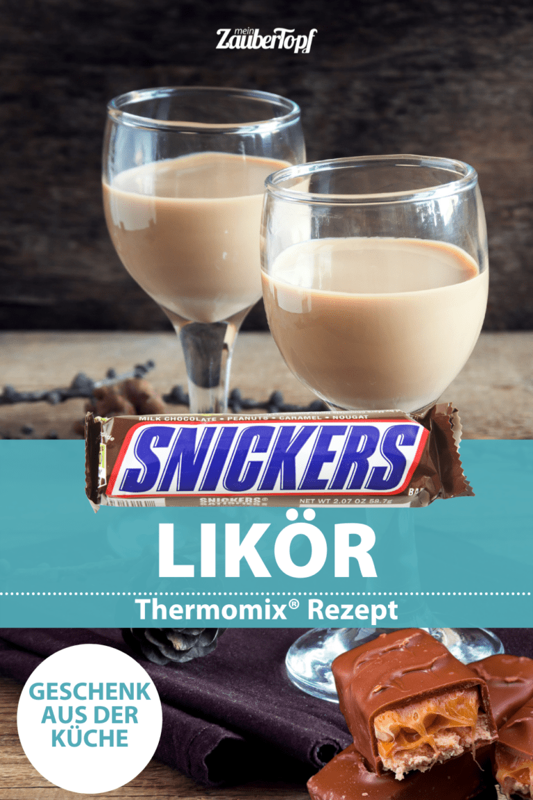 Snickers Likör – Rezept für den Thermomix®