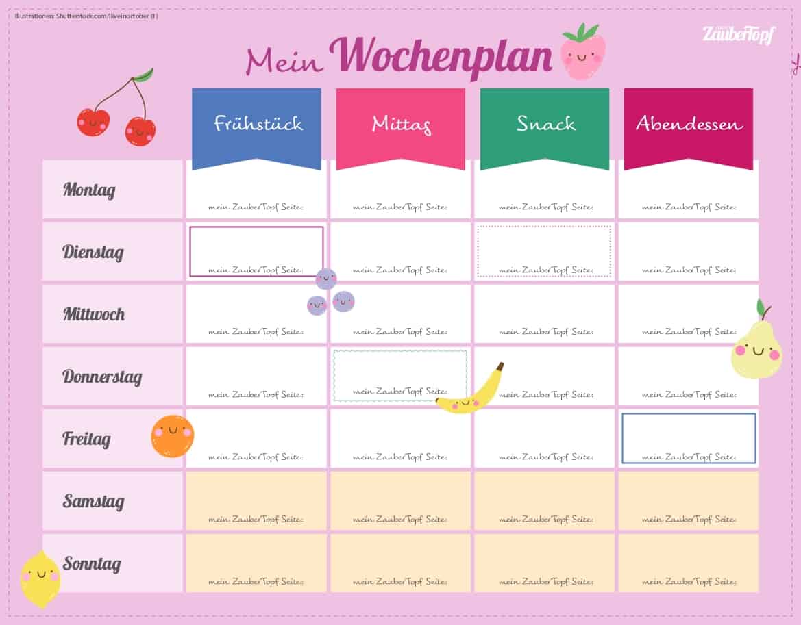 Wochenplan