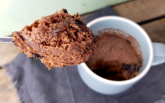Schokoladiger Tassenkuchen – vegan und klassisch