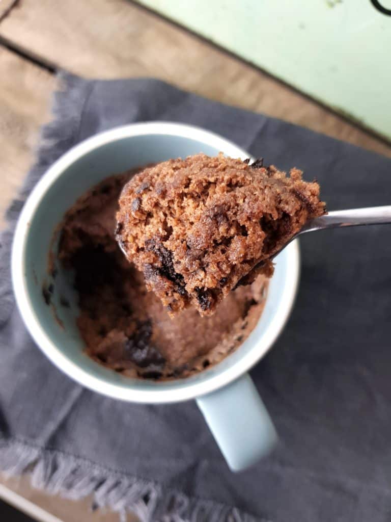 Veganer Tassenkuchen aus dem Thermomix® – Foto: Nicole Stroschein