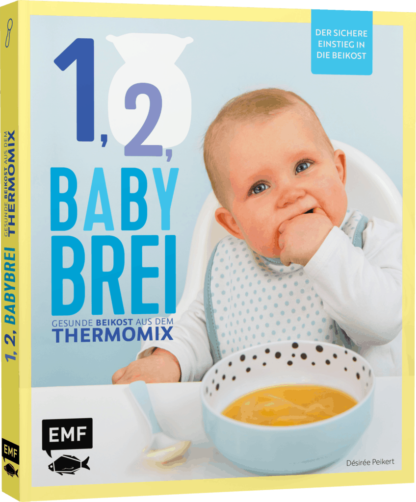 1, 2, Babybrei - Gesunde Beikost aus dem Thermomix® von Désiree Peikert – Foto: Kathrin Knoll / EMF-Verlag