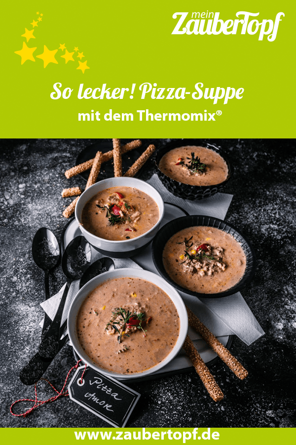 Pizza-Suppe aus dem Thermomix® – Foto: Tina Bumann