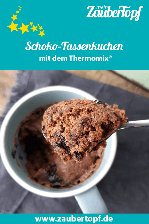 Veganer Tassenkuchen aus dem Thermomix® – Foto: Nicole Stroschein