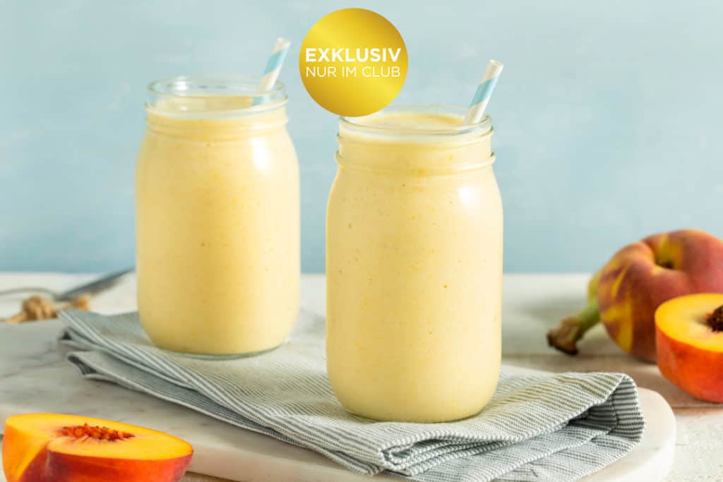 Buttermilch-Smoothie mit Pfirsich – Foto: Gettyimages