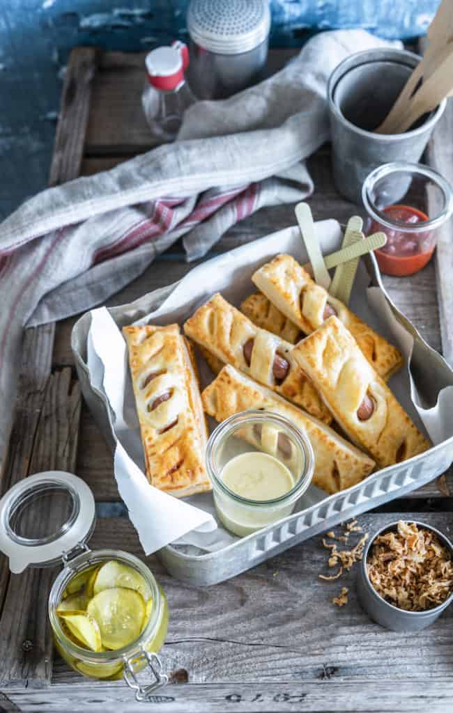 Knusperdogs im Teigmantel aus dem Thermomix® – Foto: Tina Bumann