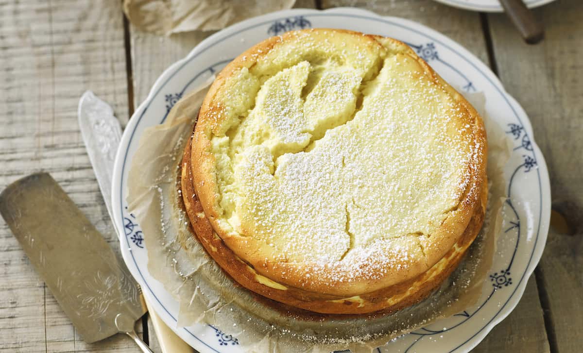 Klassischer Käsekuchen ohne Boden – Foto: Frauke Antholz