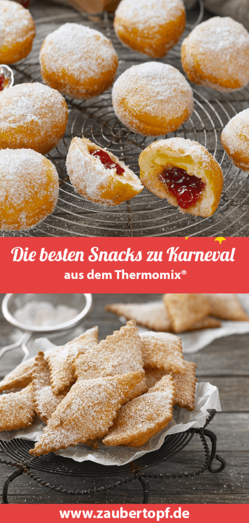 Die besten Snacks zu Karneval aus dem Thermomix® – Fotos: Tina Bumann