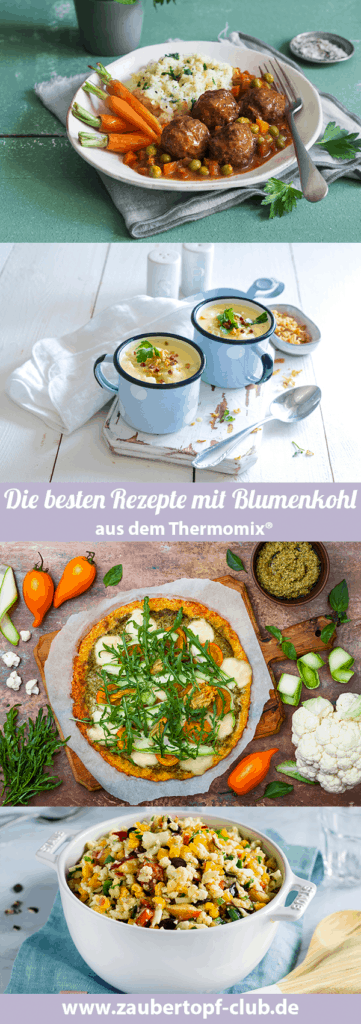 Die besten Rezepte mit Blumenkohl für den Thermomix® – Fotos: ira Leoni, Tina Bumann, Gettyimages, Anna Gieseler
