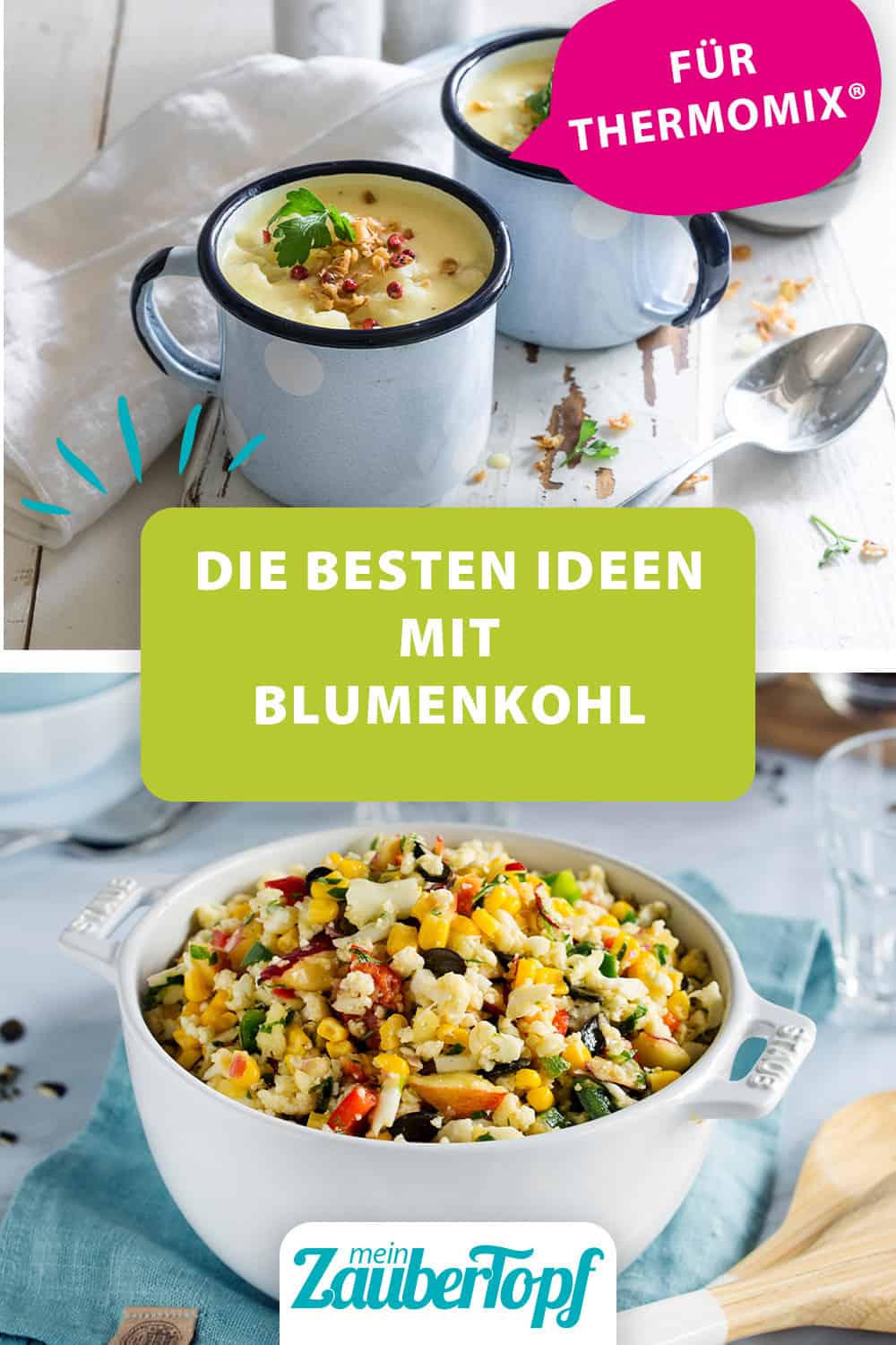 Die besten Rezepte mit Blumenkohl für den Thermomix® – Fotos: Tina Bumann,  Anna Gieseler