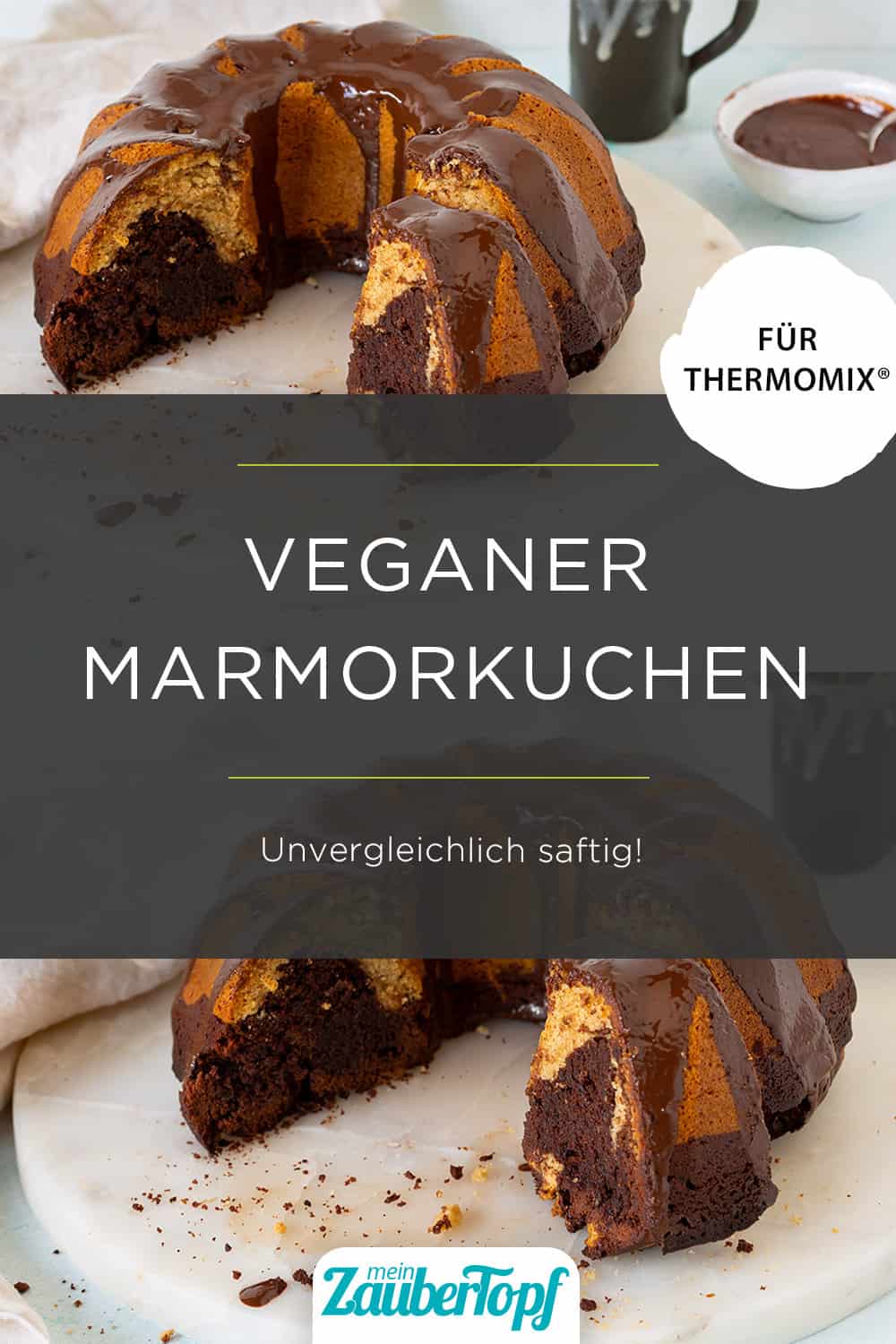 Veganer Marmorkuchen mit dem Thermomix® – Foto: Kathrin Knoll