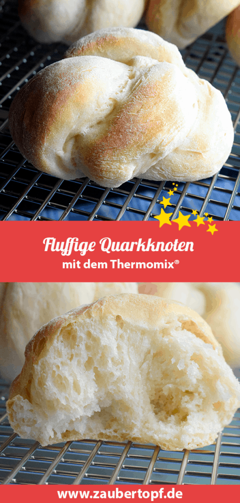 Fluffige Quarkknoten mit dem Thermomi® – Foto: Nicole Stroschein