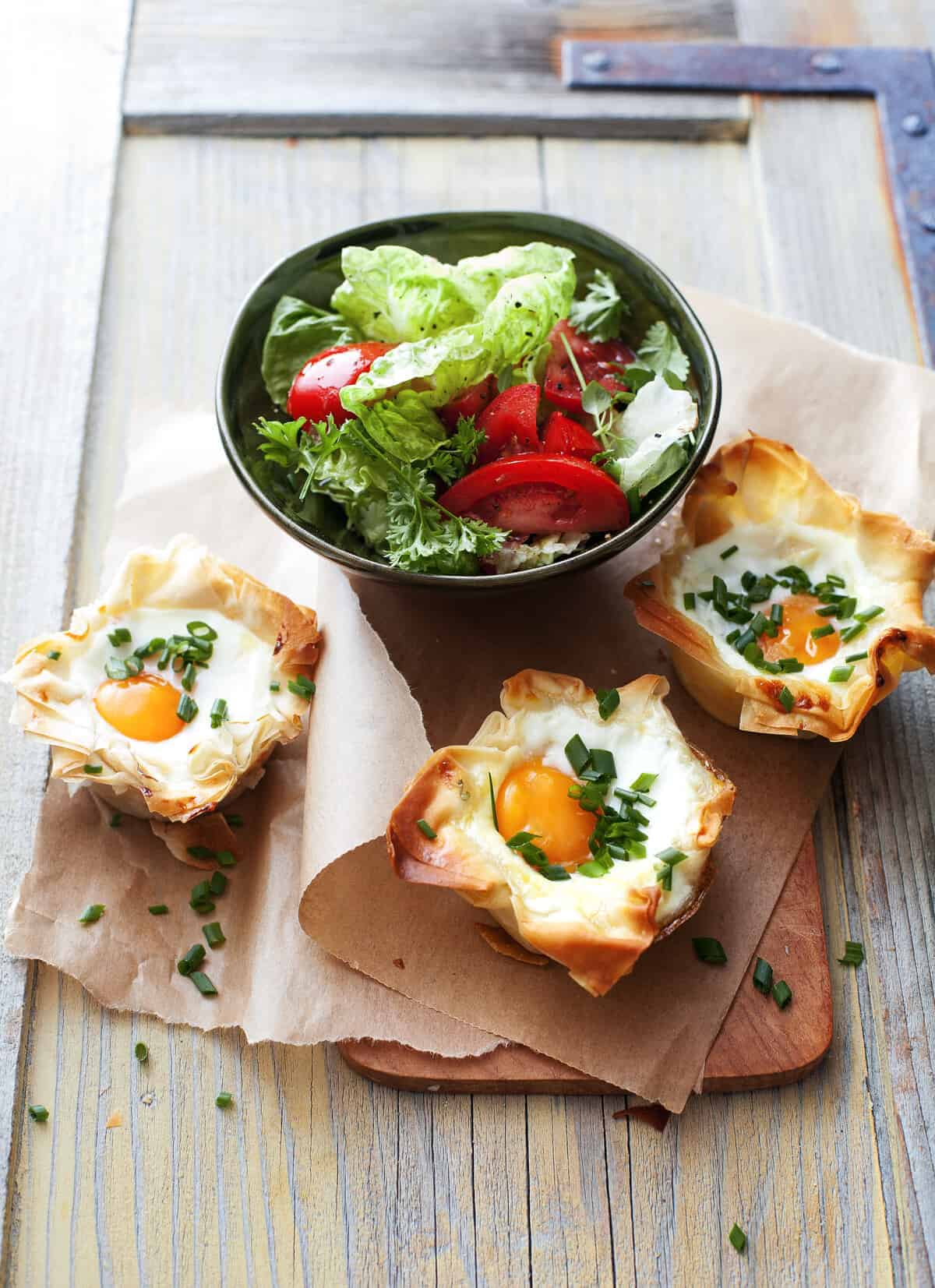 Eier-Törtchen mit Kräutern aus dem Thermomix® – Foto: Ira Leoni
