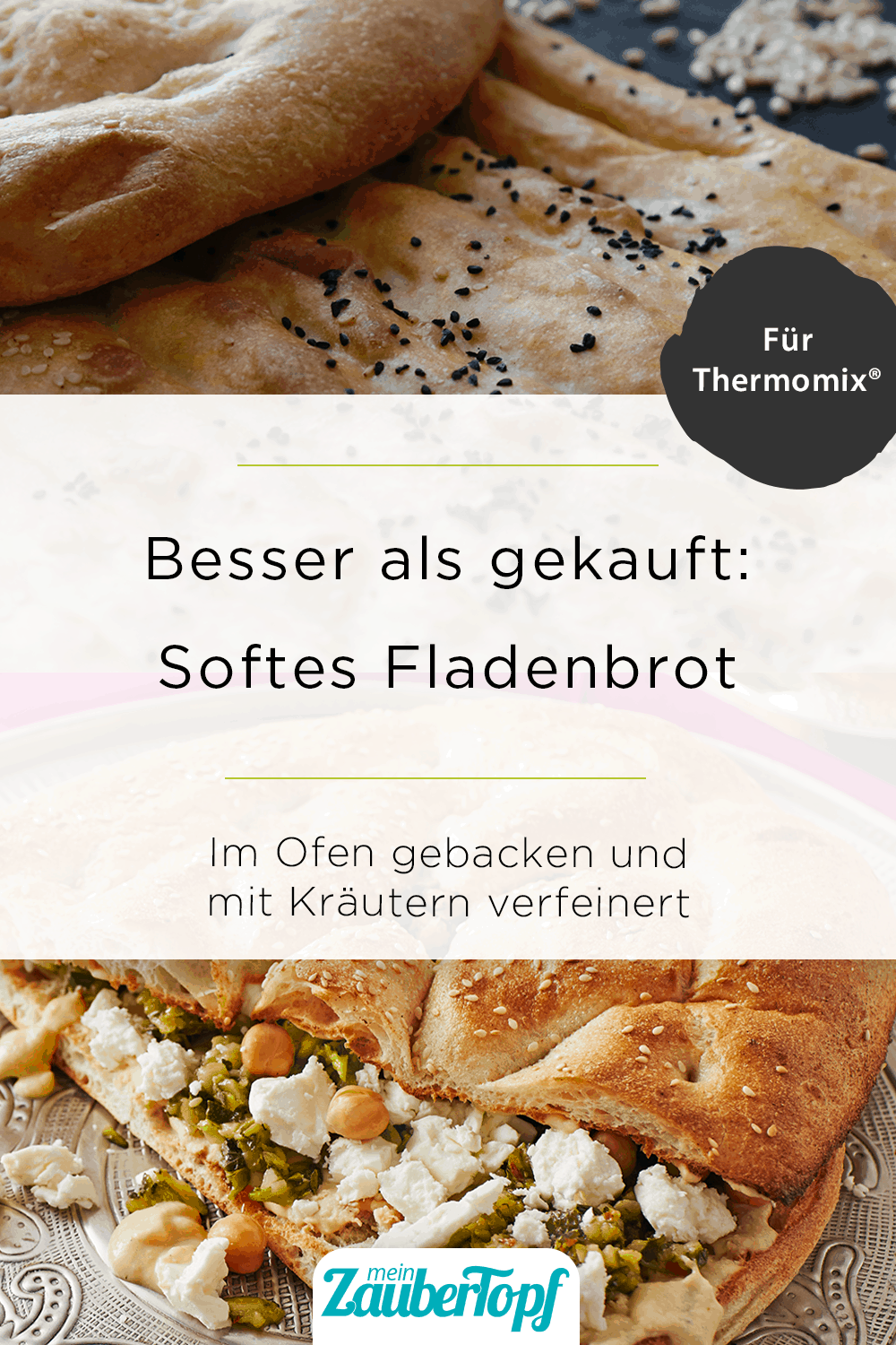 Fladenbrot mit dem Thermomix® – Foto: Syed F Hashemi / Unsplash und Jorma Gottwald 