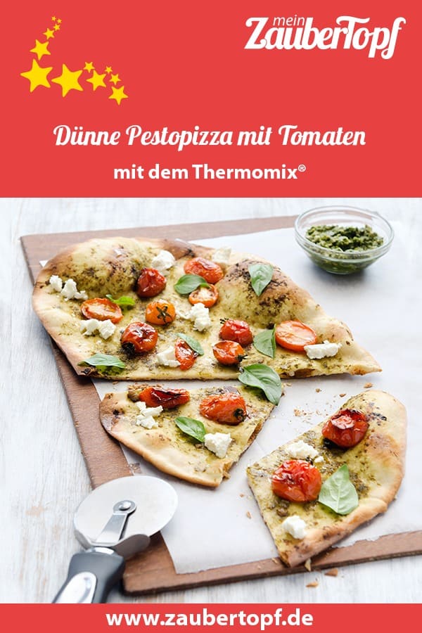 Pestopizza mit dem Thermomix® – Foto: shutterstock