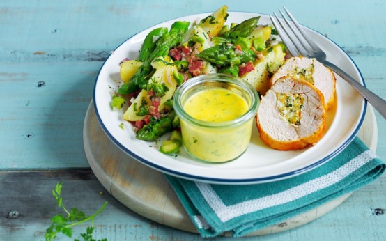 Burger, Salate, Pizza und mehr – Spargel mal anders