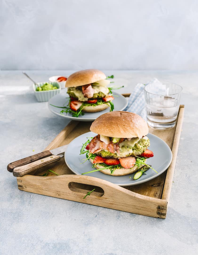 Spargelburger mit dem Thermomix® – Foto: Tina Bumann