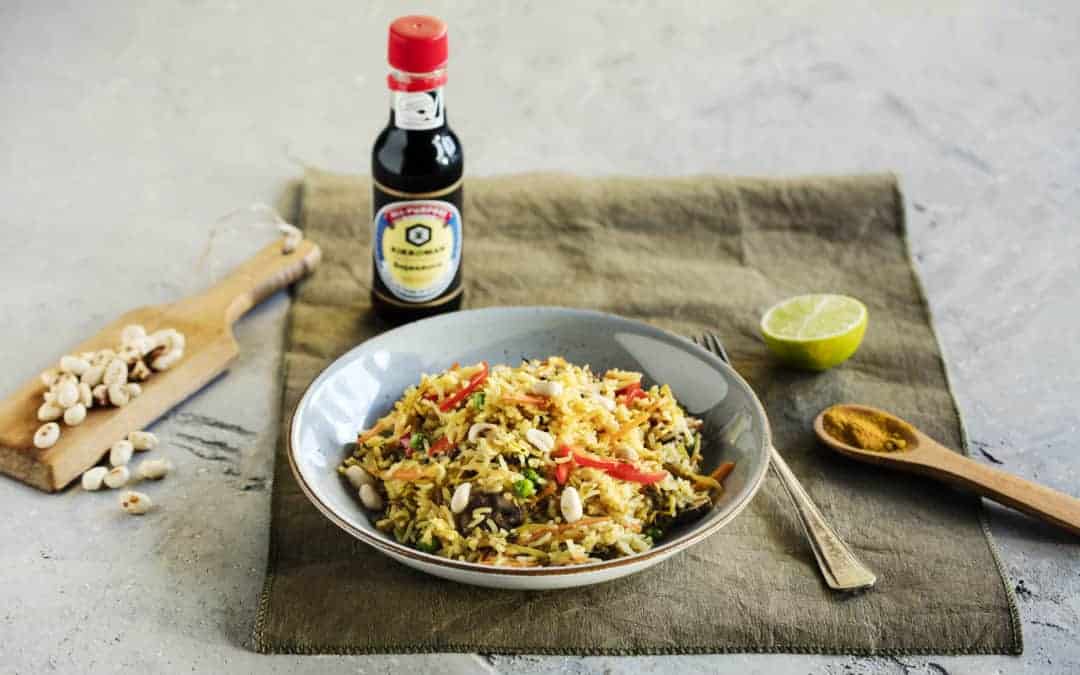 Asiatischer Reis mit Gemüse