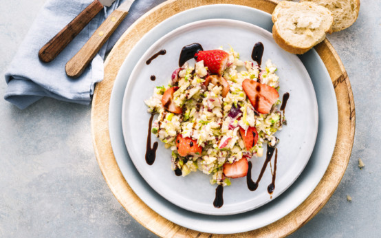 Bunter Spargelsalat „Ratz-Fatz“