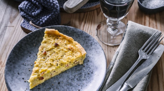 Quiche Lorraine mit dem Thermomix® – Foto: Tina Bumann