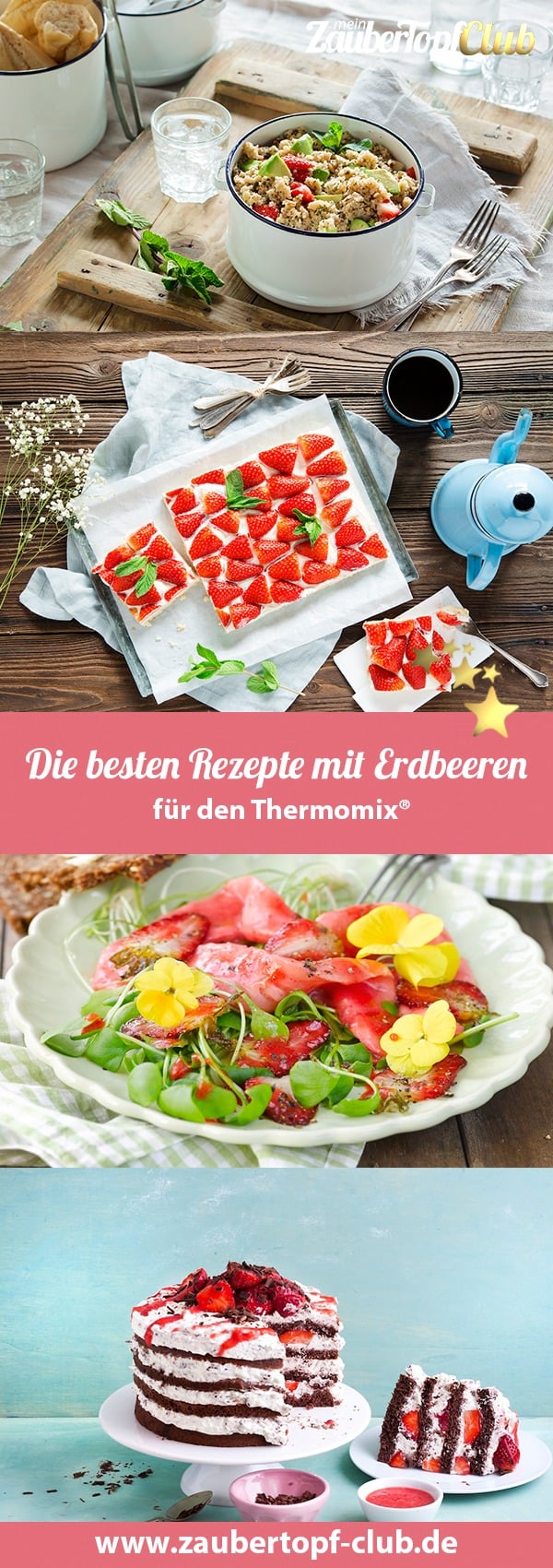 Die besten Rezepte mit Erdbeeren für den Thermomix® – Fotos: Ira Leoni, Frauke Antholz, Anna Gieseler