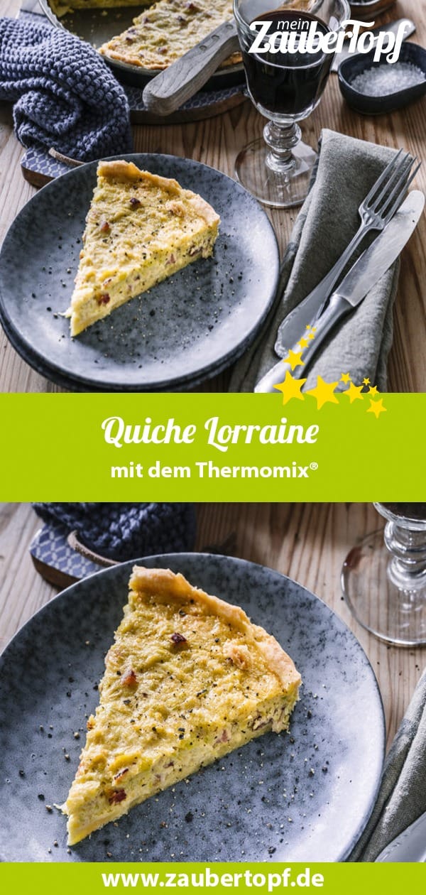 Quiche Lorraine mit dem Thermomix® – Foto: Tina Bumann