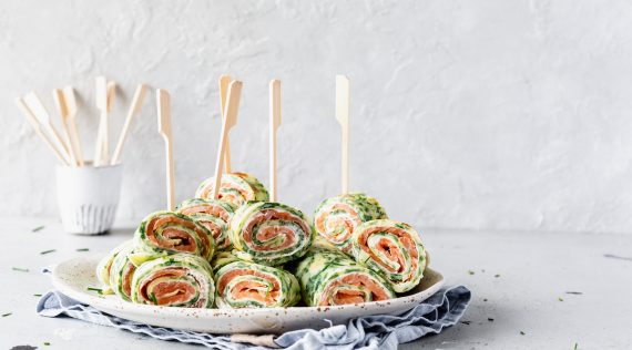 Spinat-Lachs-Rolle mit dem Thermomix® – Foto: Désirée Peikert