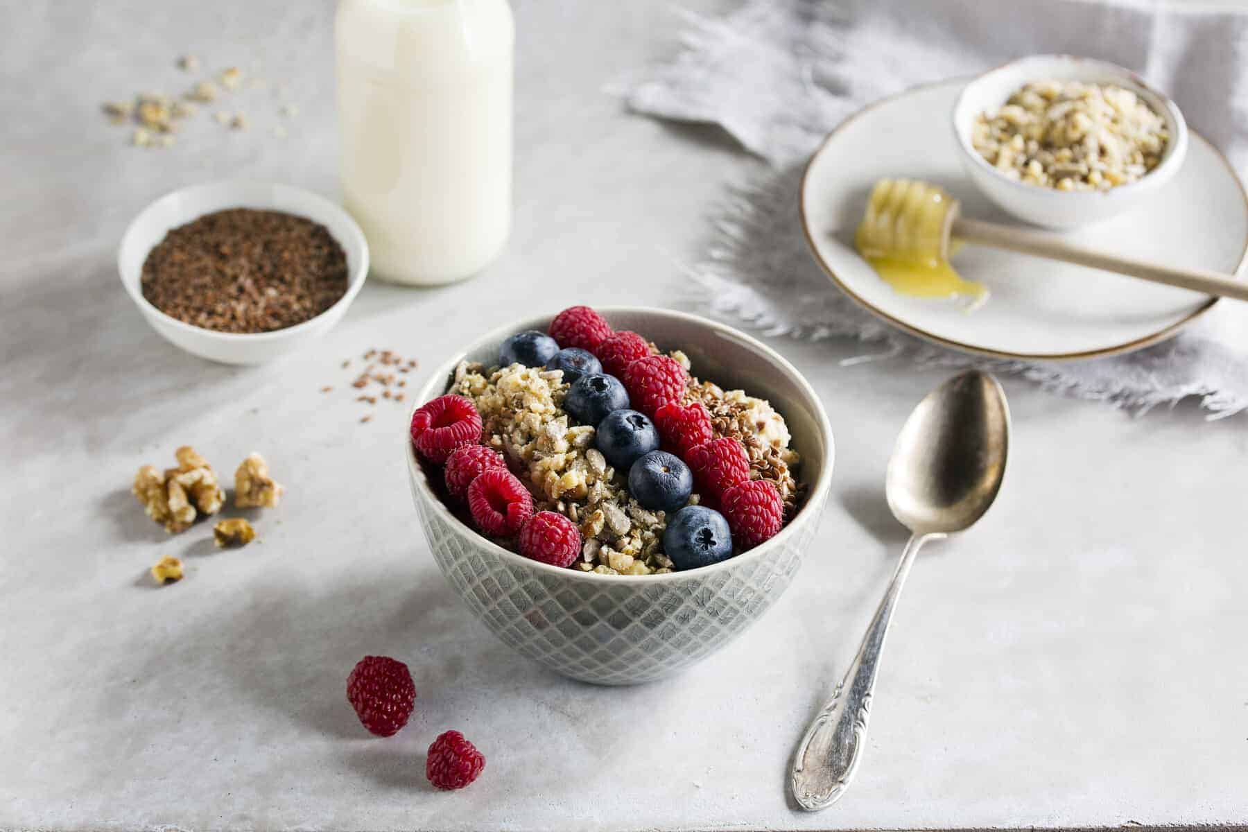 Müsli mit heimischen Superfoods