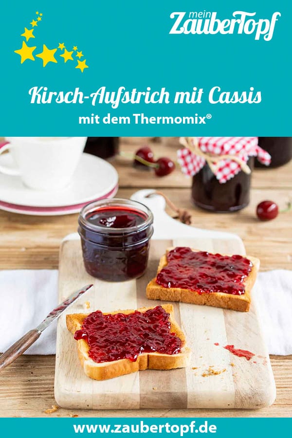 Kirsch-Aufstrich aus dem Thermomix® – Foto: Kathrin Knoll