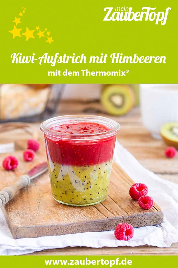 Kiwi-Aufstrich mit Himbeeren – Foto: Kathrin Knoll