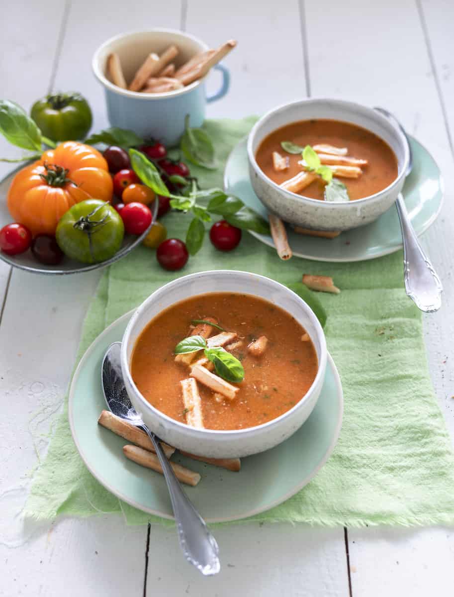 Tomatensuppe Toscana aus dem Thermomix® – Foto: Tina Bumann