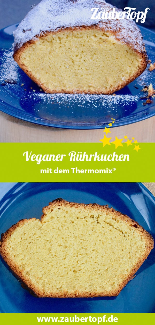 Veganer Rührkuchen mit dem Thermomix® – Foto: Nicole Stroschein