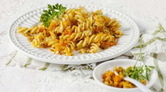 Fusilli mit Karottenpesto aus dem Thermomix® – Foto: Frauke Antholz