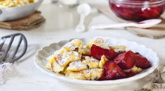 Kaiserschmarren mit Pflaumenkompott mit dem Thermomix® – Foto: Frauke Antholz