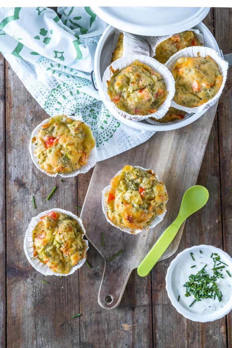 Pikante Gemüsemuffins – Rezept für den Thermomix® Pikante Gemüsemuffins – Rezept für den Thermomix®