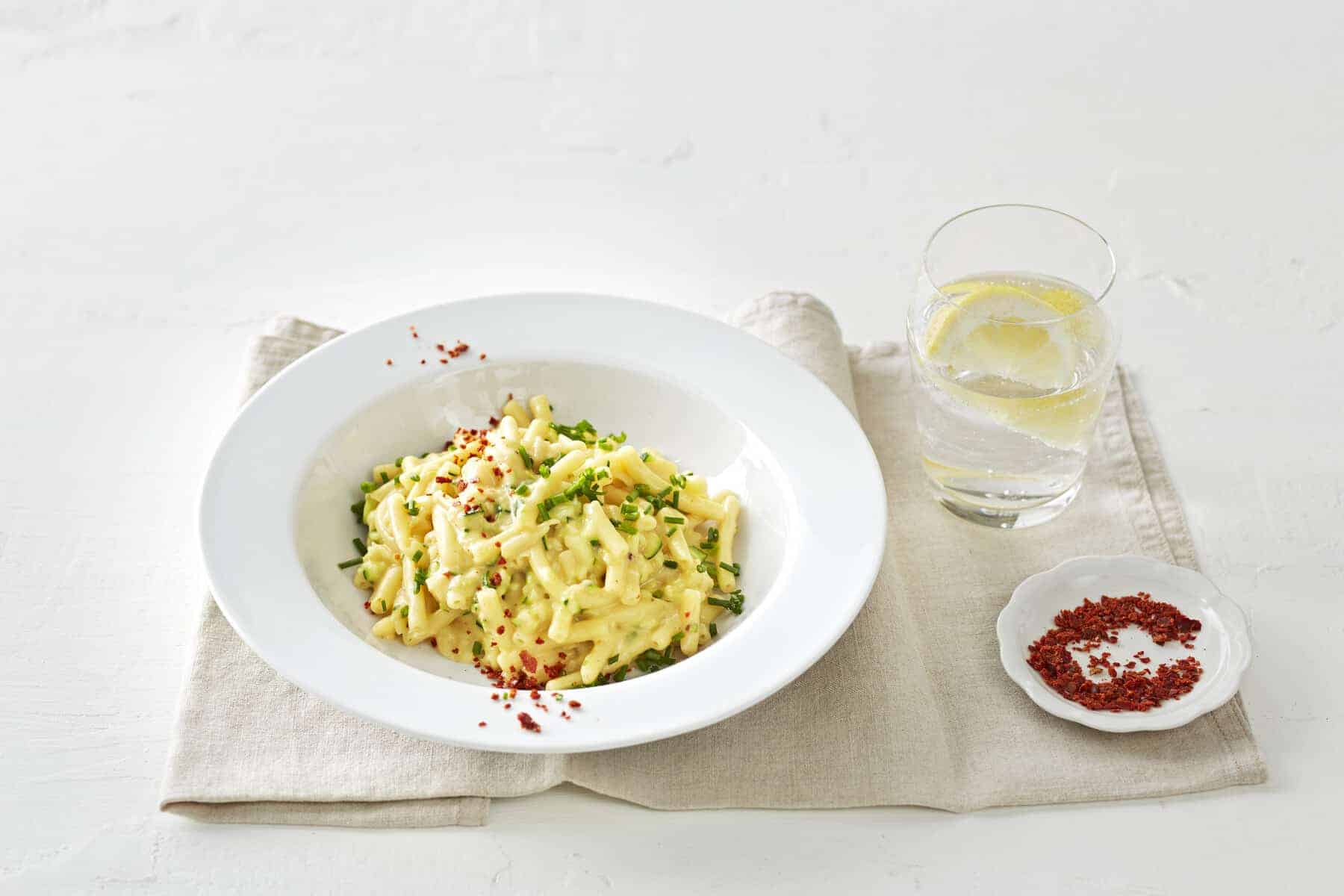 Mac'n'Cheese mit Zucchini