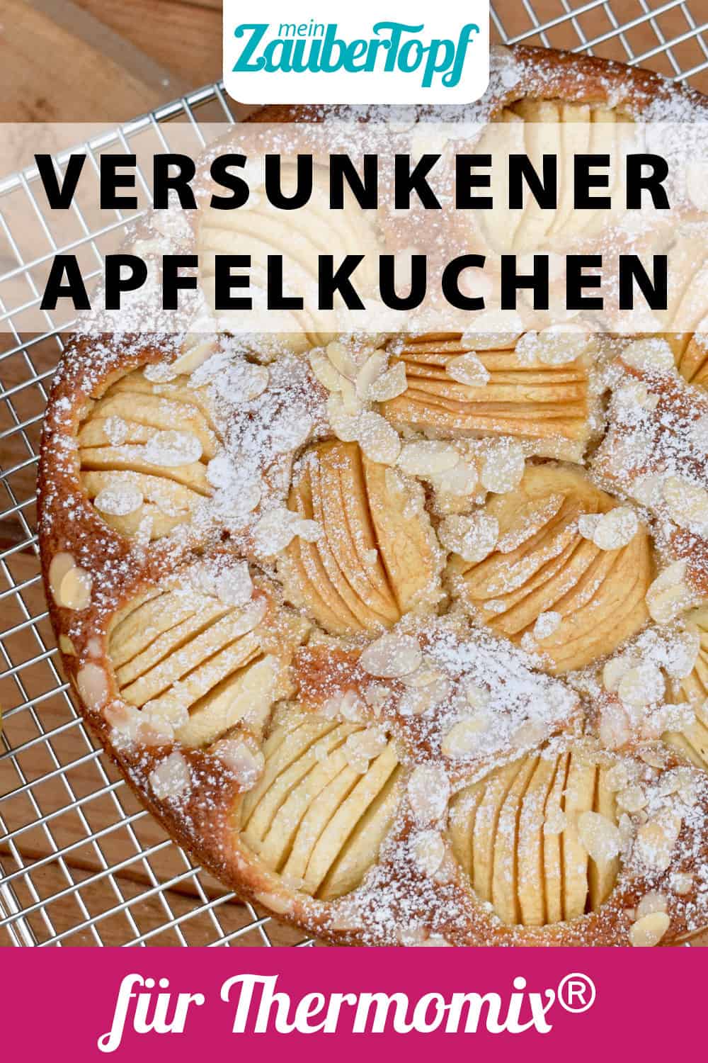 Versunkener Apfelkuchen mit dem Thermomix® – Foto: Nicole Stroschein