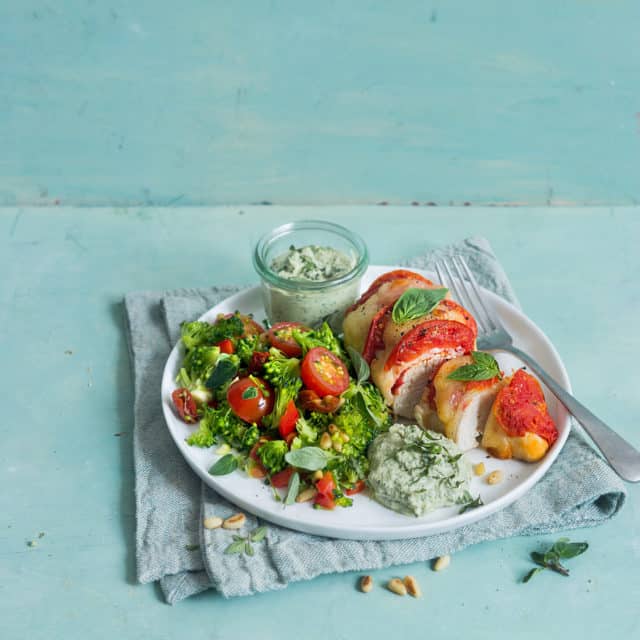 Überbackene Hähnchenbrust - Rezept für den Thermomix