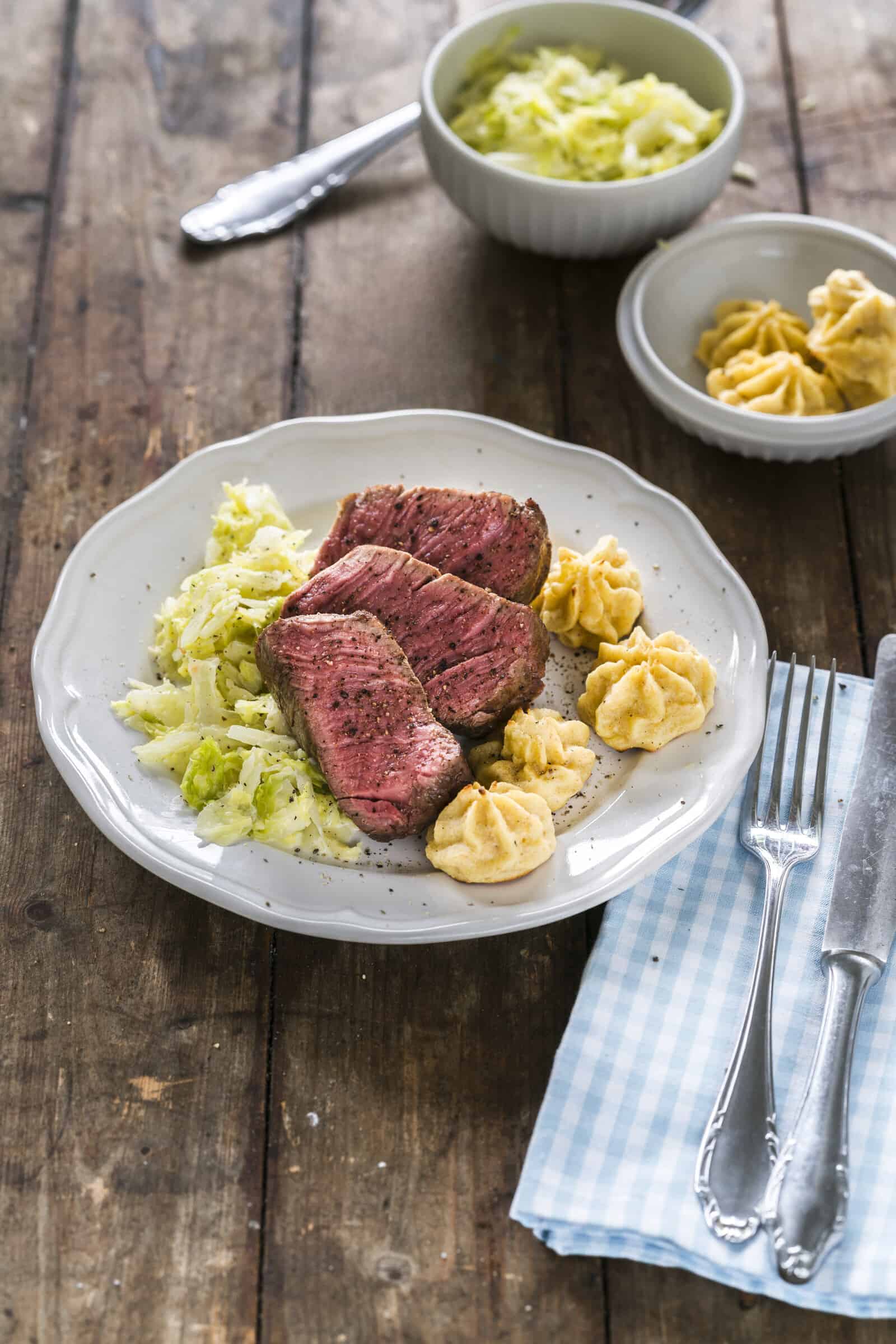 Rinderfilet sousvide Rezept für den Thermomix® Rinderfilet sousvide Rezept für den Thermomix®