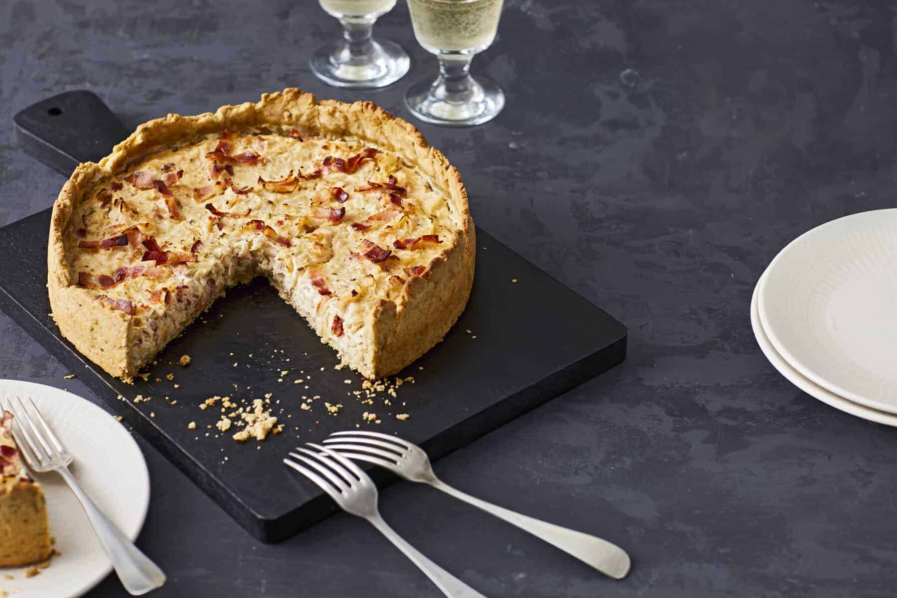 Zwiebel-Speck-Kuchen mit dem Thermomix® – Foto: Jorma Gottwald