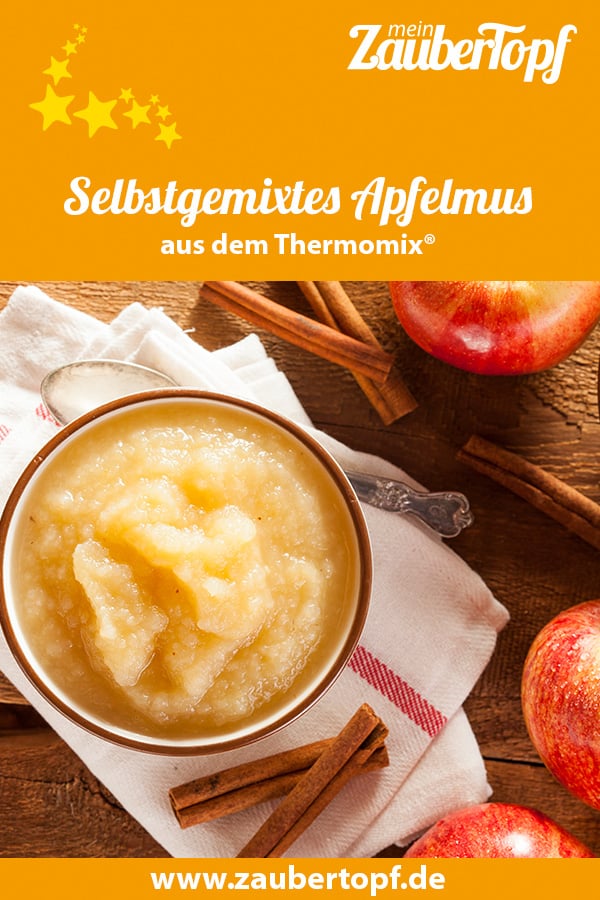 Selbstgemixtes Apfelmus – Rezept für den Thermomix®