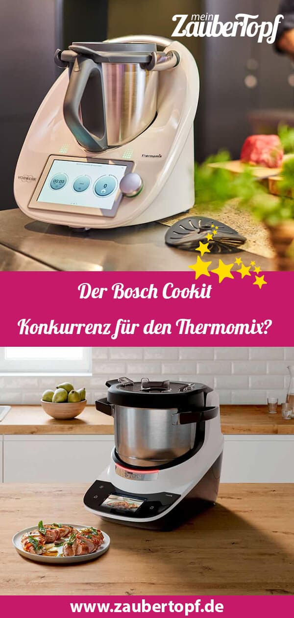 Der Vergleich: Bosch Cookit vs. Thermomix® – Fotos: PR