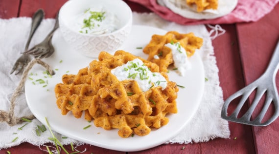 Herzhafte Waffeln mit dem Thermomix® – Foto: Foto: Frauke Antholz