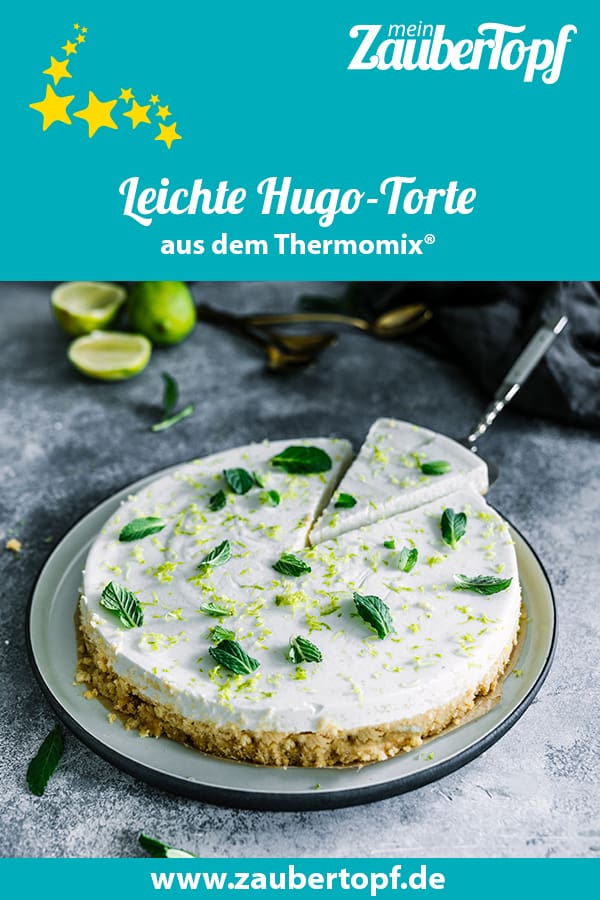 Leichte Hugo-Torte aus dem Thermomix® - Foto: Tina Bumann 