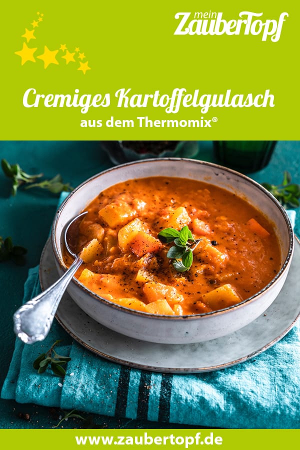 Cremiges Kartoffelgulasch mit dem Thermomix® – Foto: Tina Bumann