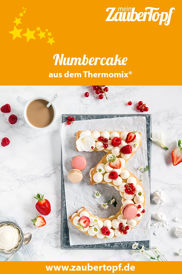 Numbercake aus dem Thermomix®- Foto: Anna Gieseler